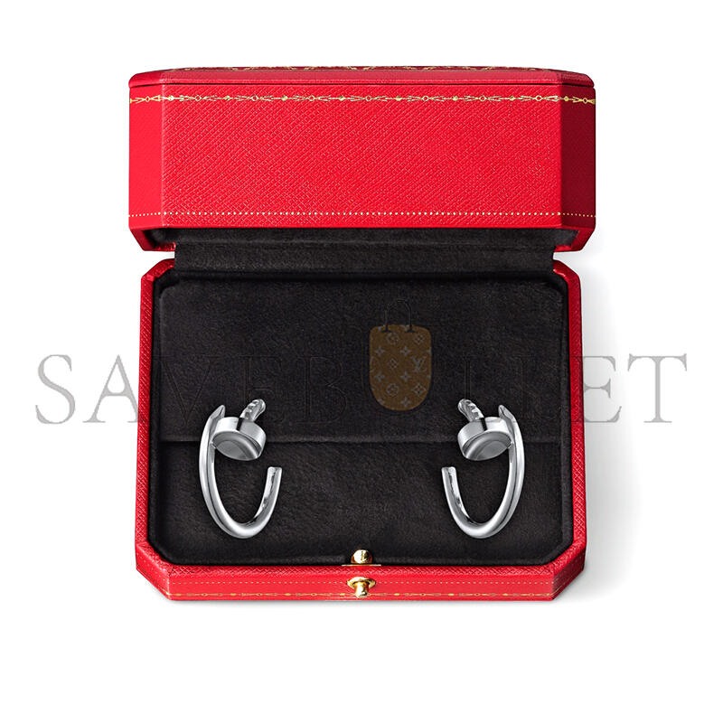 CARTIER JUSTE UN CLOU HOOP EARRINGS, SMALL MODEL B8301236